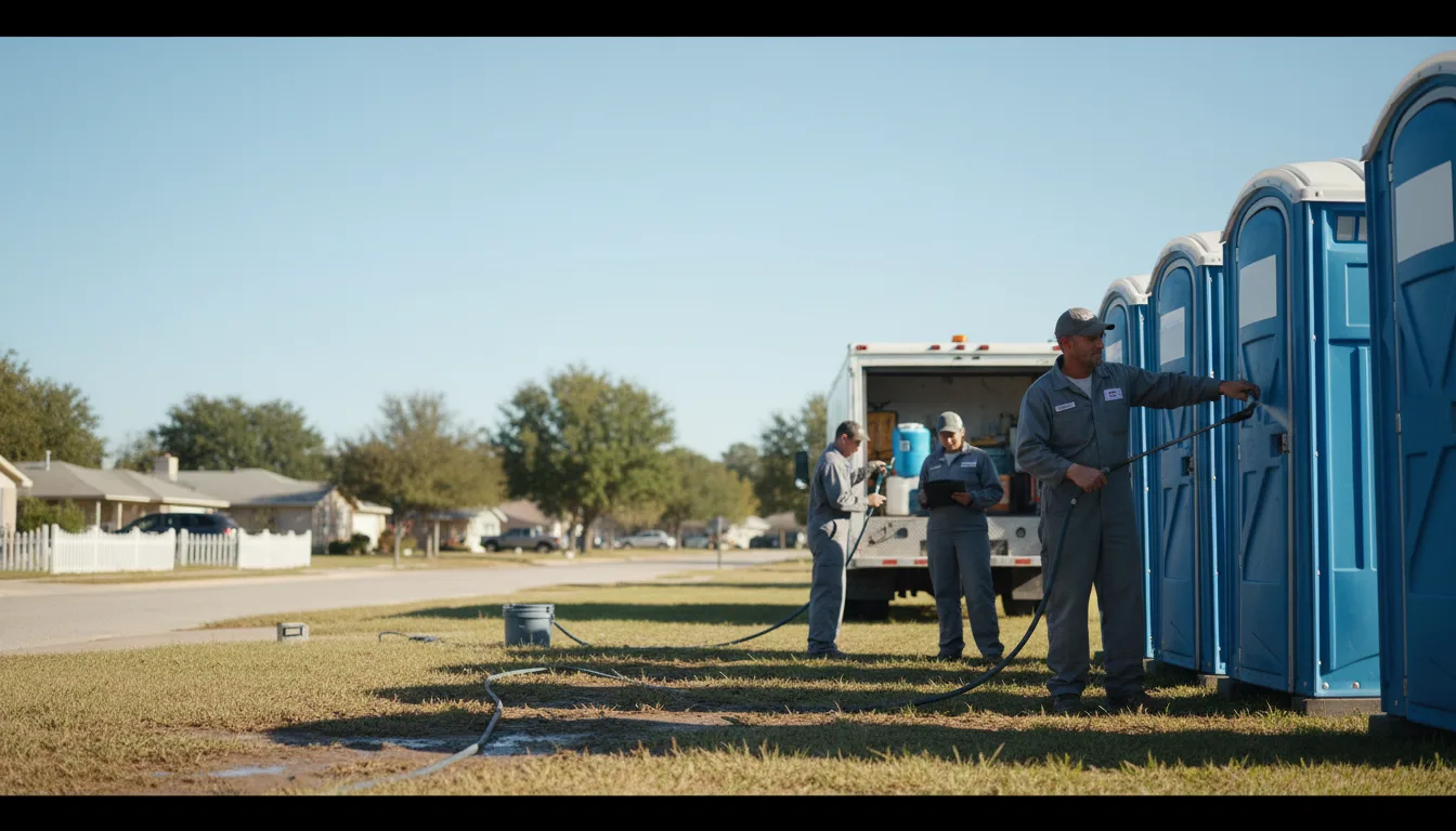 Long-Term Portable Toilet Rental in Williston, FL near me